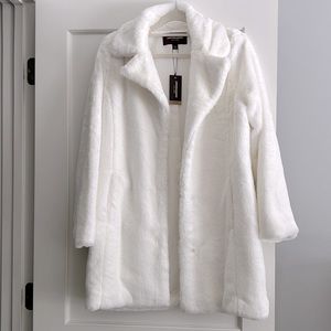 Johnson & Murphy Faux Fur Coat